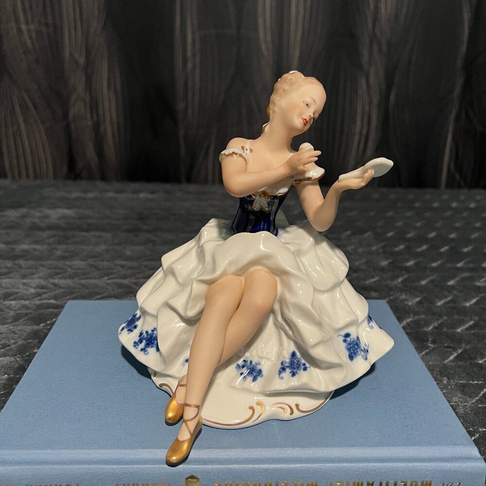 Vintage Wallendorf 1764 Ballerina Figurine #1396/0 Made in Germany